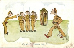 ** * 14 Db RÉGI Humoros Katonai Grafikai Motívumlap, Vegyes MinÅ‘ség / 14 Pre-1945 Humorous... - Sin Clasificación