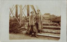 T2/T3 World War I German Soldiers In Trenchcoat At Unknown Location (EK) - Sin Clasificación