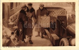 T2 Zurück Zur Front, Zensur Altona No. 590. / Romantic WWI Postcard - Unclassified