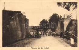 T2 Deutsche Pioniere Stellen Eine Durch Bomben Gesprengte Brücken Wieder Her. / WWI German Military, Pioneers... - Sin Clasificación