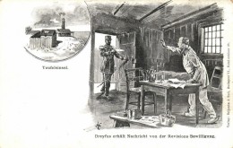 ** T2/T3 Dreyfus Erhält Nachricht Von Der Revisions-Bewillingung, Teufelinsel; Verlag Seljenka &... - Non Classés