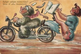 ** * 10 Db RÉGI Humoros Grafikai Motívumlap, Vegyes MinÅ‘ség / 10 Pre-1945 Humorous Graphic... - Non Classés