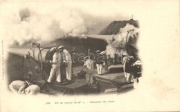 ** T3 Tier De Pieces De 27m/m, Batteries De Cotes / WWI French Navy, On Board Of A Battleship, Firing (EB) - Non Classificati