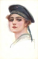 ** T1/T2 Kaiser Marine Girl, German Navy; P.F.B. 3892/6 S: Usabal - Non Classificati