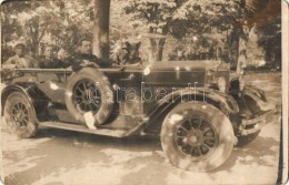 ** T2/T3 Vintage Automobile With Dog, Photo (EK) - Ohne Zuordnung