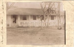 * T4 Unknown Location, Indochinese House, Photo Glued On Paper (non PC) (cut) - Non Classificati