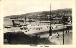 * T4 Trieste, Molo Audace / Pier, Steamships, Tram (b) - Non Classificati