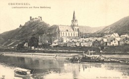 ** T4 Oberwesel, Liebfrauenkirche Und Ruine Schönberg (cut) - Sin Clasificación