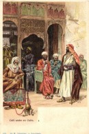 ** T1/T2 Cairo, Caire; Arabian Cafe, M. Lichterstern 6125. Litho S: Franke - Non Classificati