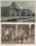 Sarajevo - 2 Pre-1945 Town-view Postcards; Mosque Interior, Palace Of Justice, Post Office - Non Classificati