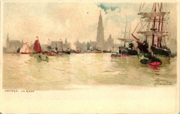 ** T2 Antwerpen, Anvers; La Rade, Litho S: H. Cassiers - Ohne Zuordnung