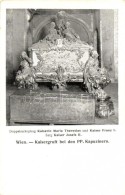 ** T2/T3 Vienna, Wien; Kaisergruft Bei Den PP. Kapuzinern /  Austrian Royal Caskets In Vienna, The Double... - Ohne Zuordnung