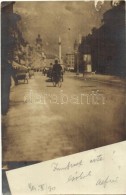 * T2/T3 1901 Innsburck, Blick Auf Die Strasse Bei Nacht / Street View At Night, Photo (EK) - Non Classés