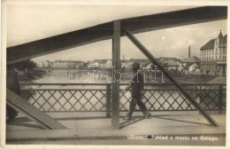 * T2 Ungvár, Uzhorod; Pohled S Mostu Na Galago / Híd / Bridge View - Non Classés