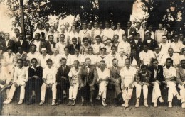 * Ungvár, Uzhorod; TeniszezÅ‘k Csoportképe / Tennis Players. Group Photo (vágott / Cut) - Unclassified