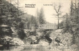 T4 Tátra, Barlangliget, Höhenhain; Landoki Híd. Britz Berta Felvétele / Bridge (lyukak /... - Sin Clasificación