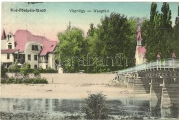 T2/T3 Pöstyén-fürdÅ‘, Piestany; Vágvölgy, Híd / Waagthal / Riverside, Valley,... - Sin Clasificación