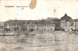 T3 Pozsony, Pressburg, Bratislava; Vízi Laktanya / Wasser Kaserne. Feldpostkarte / Military Barracks - Ohne Zuordnung