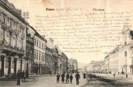 T3 Kassa, Kosice; FÅ‘ Utca, Blau JenÅ‘ üzlete. László Béla Kiadása / Main Street,... - Sin Clasificación