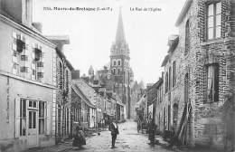 Maure De Bretagne          35     Rue De L'Eglise.      (voir Scan) - Sonstige & Ohne Zuordnung