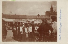 T2/T3 1914 Zilah, Zalau; Piac, Stern Lajos üzlete, Könyvnyomda / Market, Shops, Printing House. Photo... - Unclassified