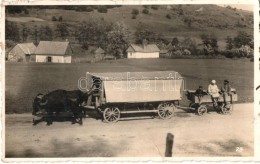 T2/T3 1940 Székelyudvarhely, Odorheiu Secuiesc; ökörszekér / Oxen Cart, Kováts... - Sin Clasificación