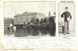 T3 Lugos, Lugoj; M. Kir. állami FÅ‘gimnázium, Tanuló. Auspitz Adolf Kiadása / Grammar... - Sin Clasificación