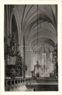 T2 1940 Kolozsvár, Cluj; Szent Mihály Templom BelsÅ‘ / Church Interior, Photo - Sin Clasificación