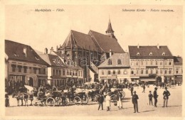 T2/T3 Brassó, Kronstadt, Brasov; Marktplatz, Schwarze Kirche / FÅ‘ Tér, Fekete Templom, Piac,... - Non Classificati