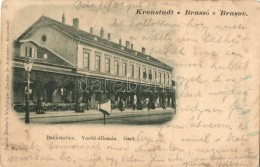 T3 Brassó, Kronstadt, Brasov; Vasútállomás. Julius Müller Utóda Tartler... - Ohne Zuordnung