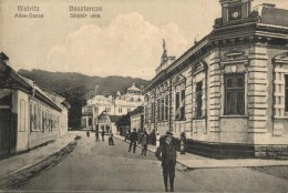 T2/T3 Beszterce, Bistritz, Bistrita; Allee-Gasse / Sétatér Utca. F. Stolzenberg Kiadása /... - Unclassified