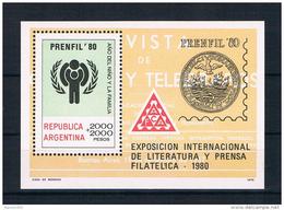Argentinien 1979 Kinder Block 25 ** - Unused Stamps