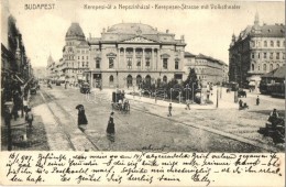 T2 Budapest VIII. Kerepesi út, Népszínház, Villamosok - Sin Clasificación