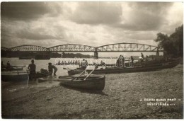 T2/T3 1933 Budapest III. Római Duna Part, KészülÅ‘dés Evezéshez. Photo (fl) - Unclassified