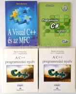 Vegyes Számítástechnikai Tétel, 4 Db: 
Bjarne Stroustrup: A C++ Programozási... - Non Classificati