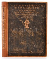 Eisler Max.:Österreichische Werkkultur. Herausgegeben Vom österreichischen Werkbund. Co. GmbH. Wien.... - Non Classificati