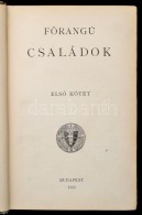 Magyar Nemzetségi Zsebkönyv I. Kötet: FÅ‘rangú Családok I. Rész. Bp., 1888,... - Non Classés