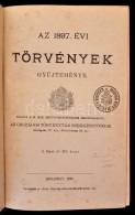 Az 1897-dik évi Törvények GyÅ±jteménye. Bp., 1897, Országos... - Non Classés