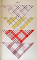 Cca 1970 Pápai Textilgyár Mintakönyve. FÅ±zött Nyl Mappa. - Other & Unclassified