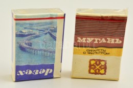 2 Csomag Azeri Cigaretta (Mughan, Khazar), Bontatlan Csomagolásban - Other & Unclassified