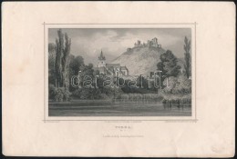 Cca 1840 Ludwig Rohbock (1820-1883): Torna (Felvidék) Acélmetszet /  Steel-engraving Page Size: 16x26... - Estampes & Gravures