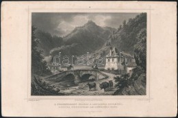 Cca 1840 Ludwig Rohbock (1820-1883): Verestorony Szoros (Erdély) Acélmetszet /  Steel-engraving Page... - Stampe & Incisioni