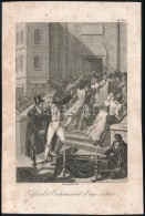 1824 Giffard á L'enterrement D'une Actrice. Rézmetszet, Papír, L. B. Picard: Le Gilblas De La... - Estampes & Gravures