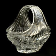 Ólomkristály Kosár 18x14 Cm - Glas & Kristall