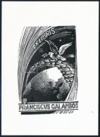 Várkonyi Károly (1913-2001): Franciscus Galambos Ex Libris. Kisé, Papír, Jelzett... - Otros & Sin Clasificación