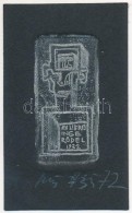 Saule Kisarauskiene (1937- ): Ex Libris Inge Rödel. Rézkarc, Papír, Jelzett, 6×3 Cm - Otros & Sin Clasificación