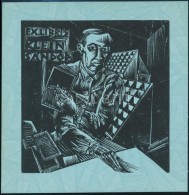 Buday György (1907-1990): Ex Libris Klein Sándor. Fametszet, Papír, Jelzett A Dúcon,... - Altri & Non Classificati