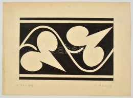 Henri Helbig (?-?): Minta 1909. Tus, Papír, Jelzett, 19,5×29 Cm - Otros & Sin Clasificación