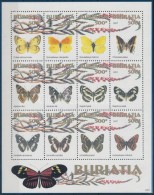 ** Buriatia 1997 Lepkék Kisív - Otros & Sin Clasificación