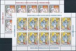 ** 2015 Szent év Kisív Sor Mi 1857-1858 - Altri & Non Classificati